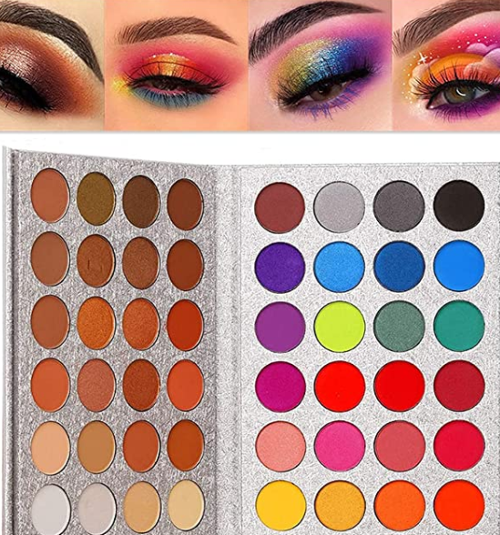 48 Colors Glitter matte Eyeshadow Palette Charming Metallic Eye Shadow Palette Waterproof Shimmer Eye Shadow Cosmetic