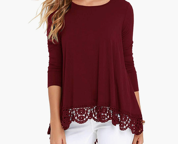 Loose Casual Long Sleeve Top