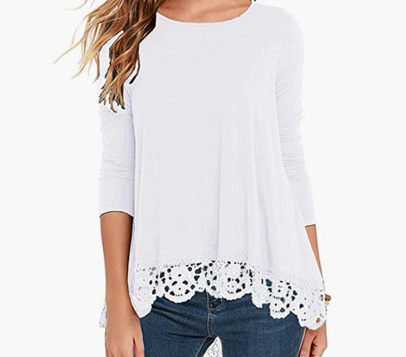 Loose Casual Long Sleeve Top