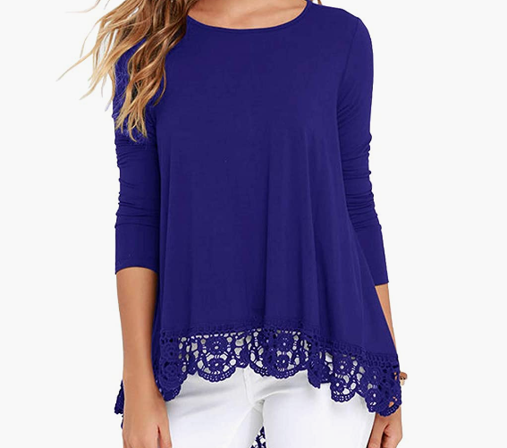 Loose Casual Long Sleeve Top