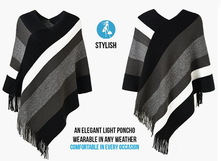 CASUAL Stripe Patterns and Fringed Sides MADE IN ITALY