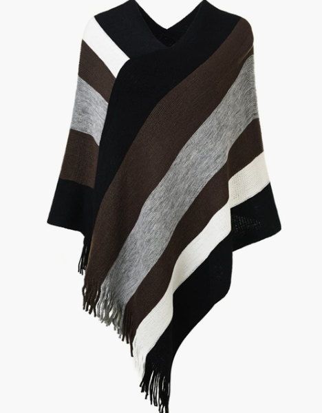 CASUAL Stripe Patterns and Fringed Sides MADE IN ITALY
