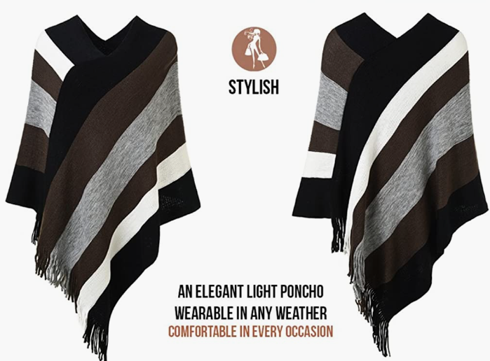 CASUAL Stripe Patterns and Fringed Sides MADE IN ITALY