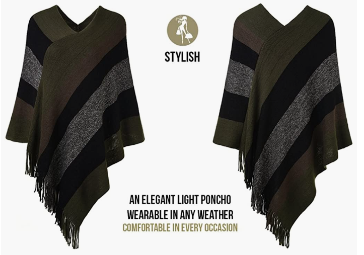 CASUAL Stripe Patterns and Fringed Sides MADE IN ITALY