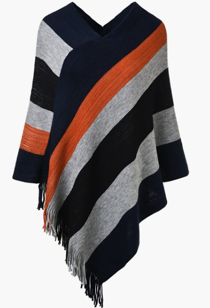 CASUAL Stripe Patterns and Fringed Sides MADE IN ITALY