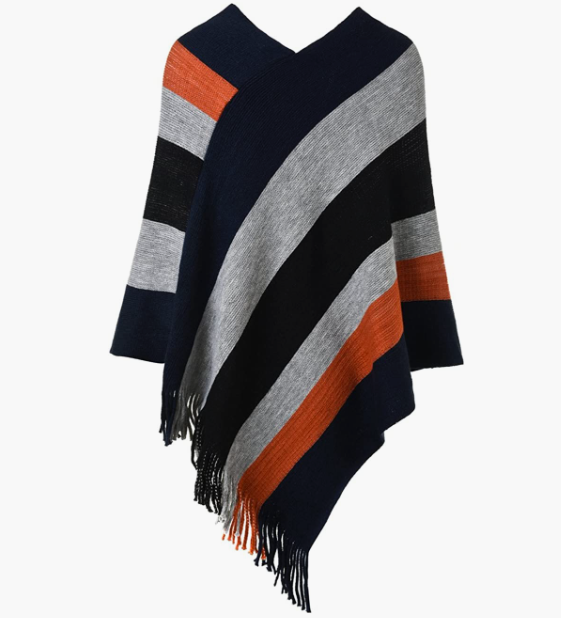 CASUAL Stripe Patterns and Fringed Sides MADE IN ITALY