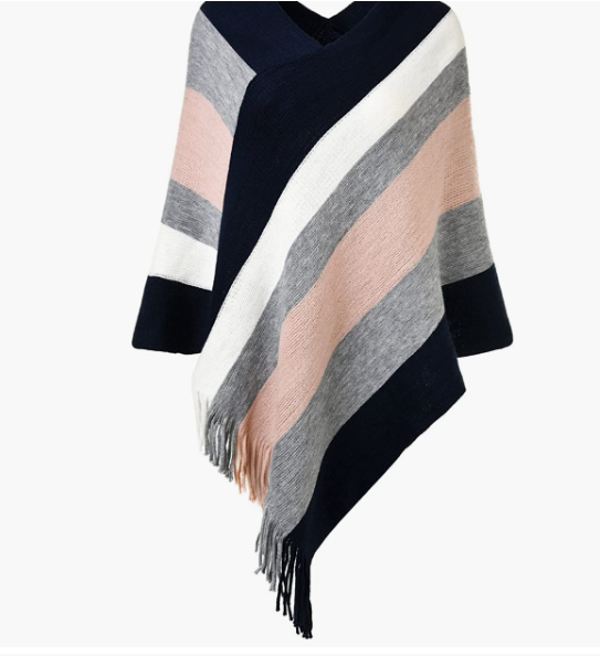 CASUAL Stripe Patterns and Fringed Sides MADE IN ITALY