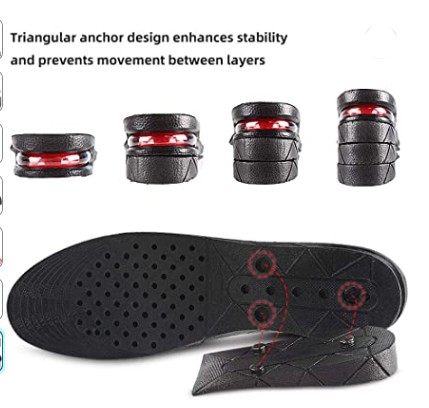 4-Layer Adjustable Lift Kit with Air Cushion for Men & Women 1.2