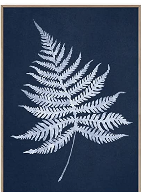 Palm leaves Poster Set of 3 for living room
