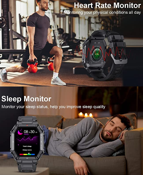 Military Smart Watches for Men