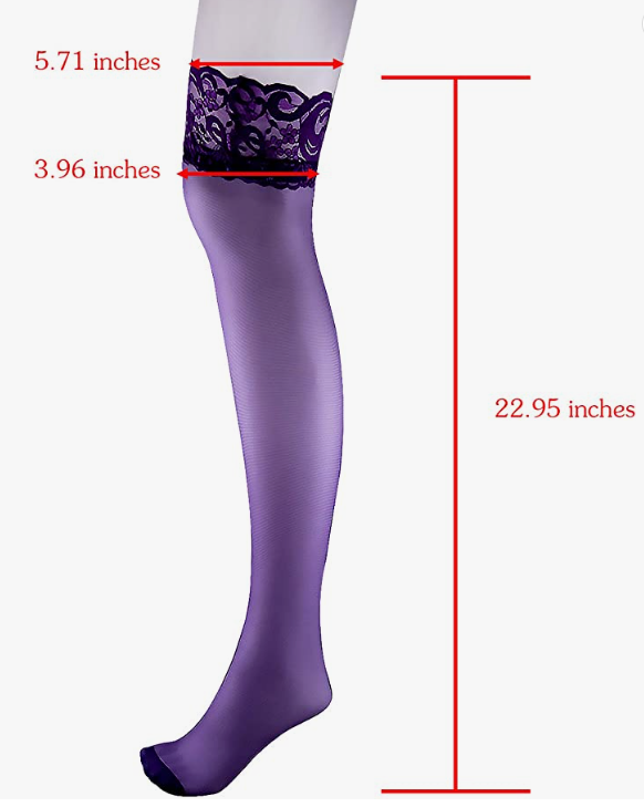 11 Pairs Thigh High Stockings Lace Thigh High Socks Top Lace Stockings Sheer Thigh High Stockings for Women
