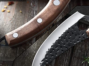 World Strangest knife Handmade Forged Cleaver Cutting Knife High Carbon Steel Meat