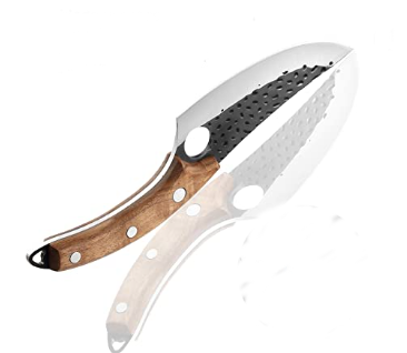World Strangest knife Handmade Forged Cleaver Cutting Knife High Carbon Steel Meat