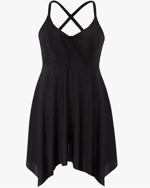 Women's Plus Size V Dress
