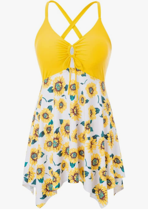 Women's Plus Size V Dress