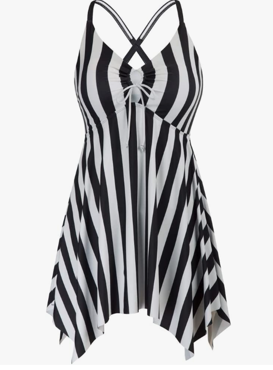 Women's Plus Size V Dress