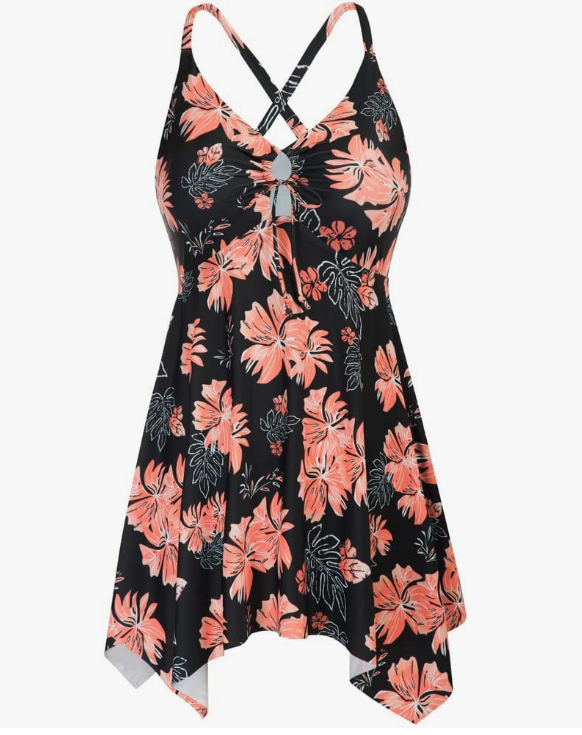 Women's Plus Size V Dress