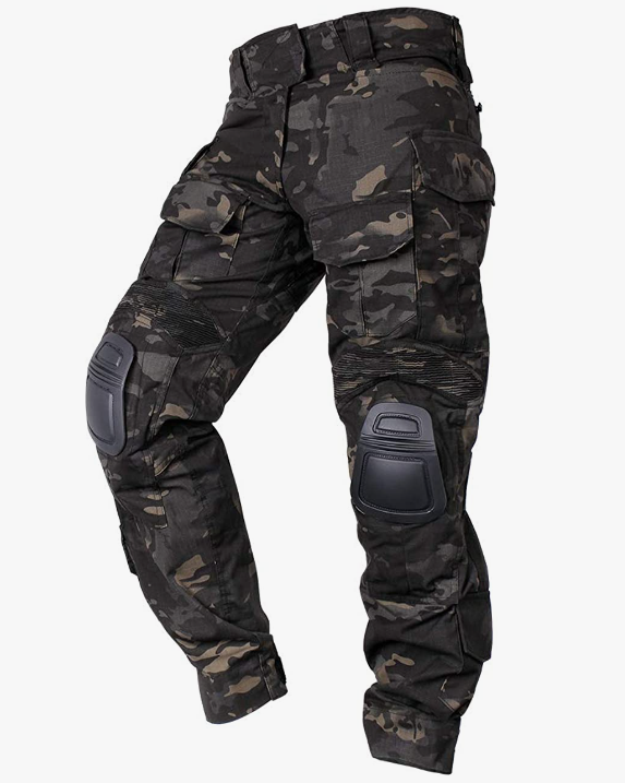 Combat Pants with Knee Pads