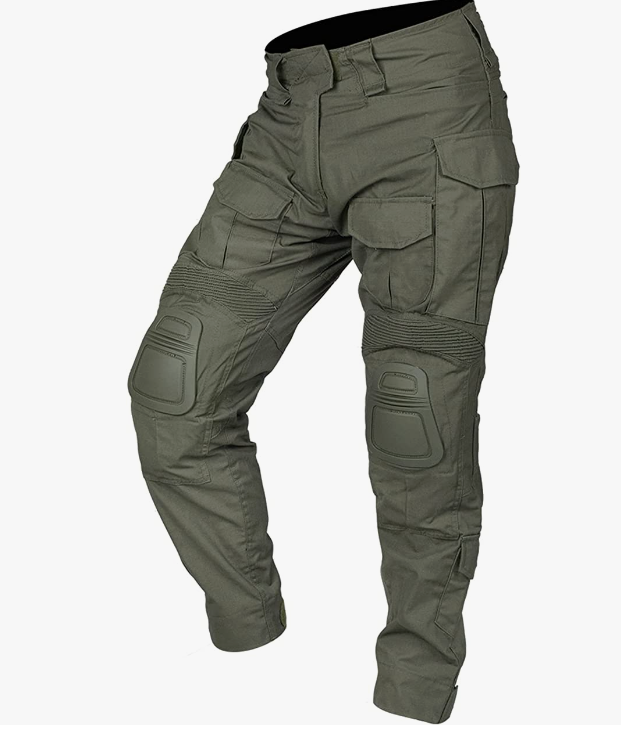 Combat Pants with Knee Pads
