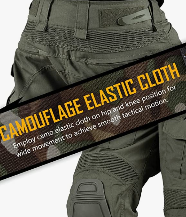 Combat Pants with Knee Pads