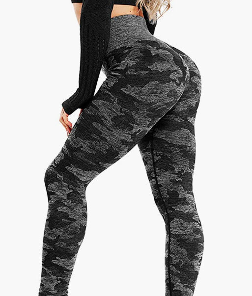 Womens Workout Leggings Seamless High Waist Butt Lift up Tummy Control Gym Sport Yoga Pants