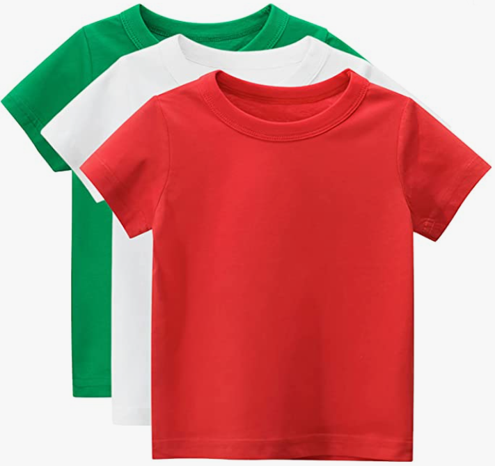 Boys 3 Pack Short Sleeve T-Shirt