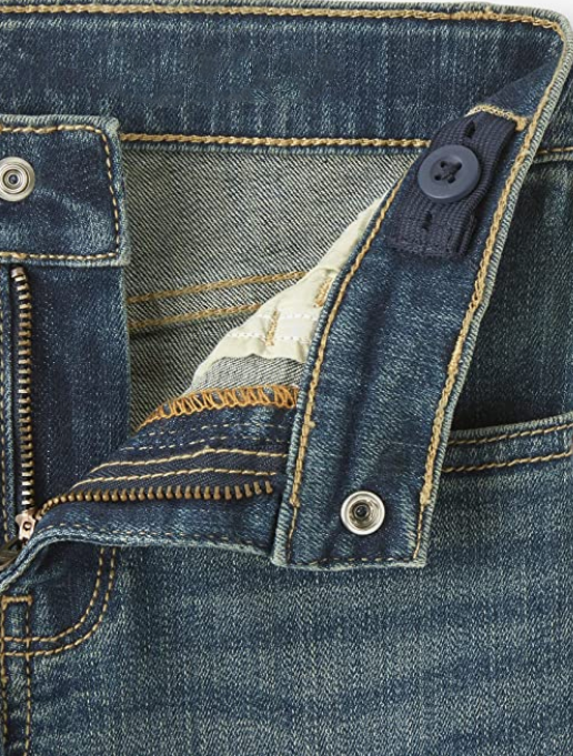 Boys Stretch Straight Leg Jeans 2 PACK