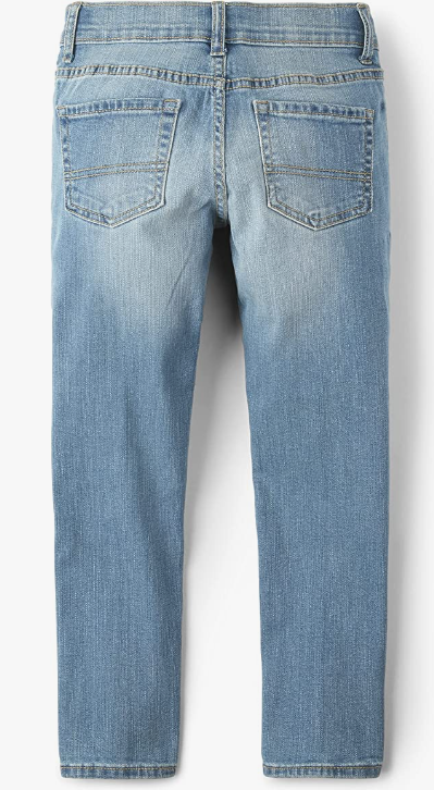 Boys Stretch Straight Leg Jeans 2 PACK