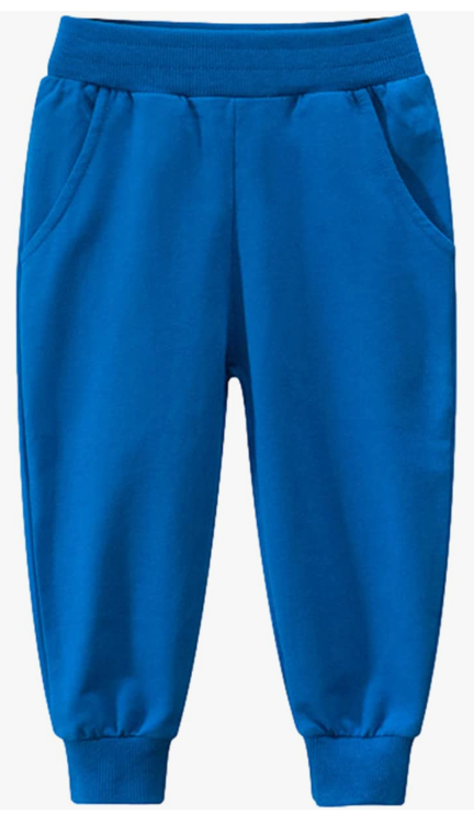 Boys Elastic Waistband Casual Sweatpants