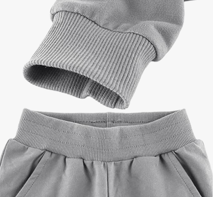 Pants Boys Elastic Waistband Casual Sweatpants