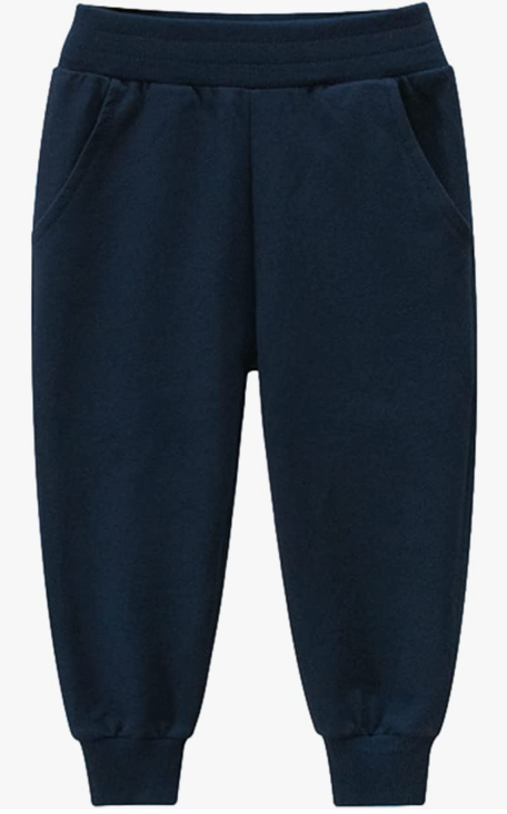 Pants Boys Elastic Waistband Casual Sweatpants