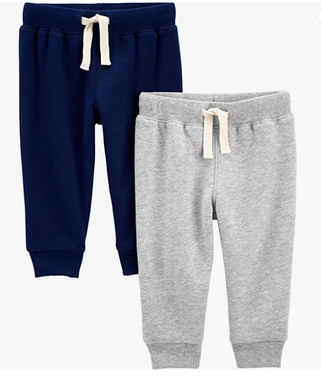 2-Pack Pull on Fleece Pants