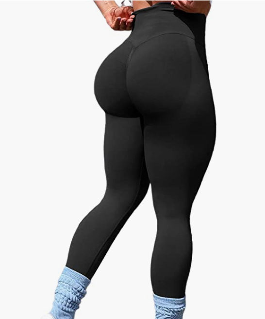 Butt Leggings for Women Butt Lift Tummy Control Booty Leggings High Waisted Seamless Yoga Pants