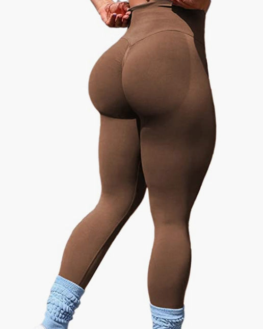 Butt Leggings for Women Butt Lift Tummy Control Booty Leggings High Waisted Seamless Yoga Pants