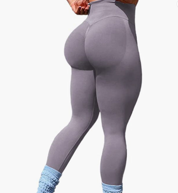 Butt Leggings For Women Butt Lift Tummy Control Booty Leggings High Waisted Seamless Yoga Pants