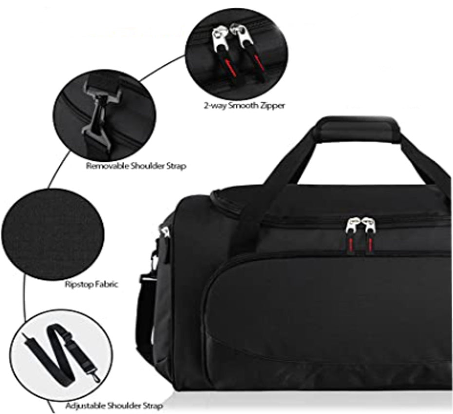 Gym Bag for Men, Large Sports Bag, Lightweight Workout Bag