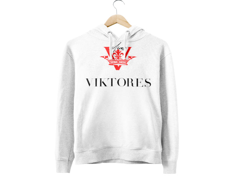 V HOODIE Casual Pullover Hoodie Long Sleeve Cotton Hooded Sweatshirts