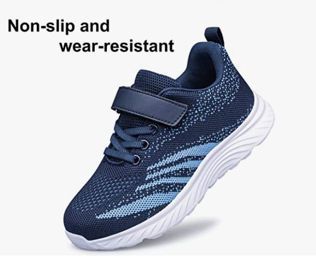Breathable Athletic Running Walking Tennis Shoes for Toddler/Little Kid/Big Kid
