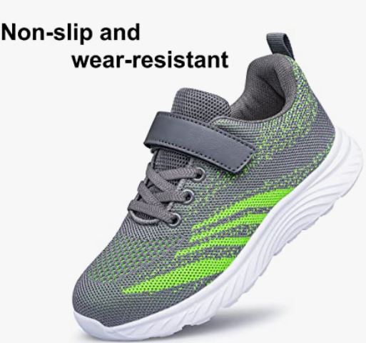 Breathable Athletic Running Walking Tennis Shoes for Toddler/Little Kid/Big Kid