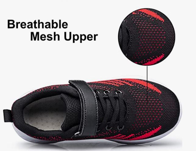 Breathable Athletic Running Walking Tennis Shoes for Toddler/Little Kid/Big Kid