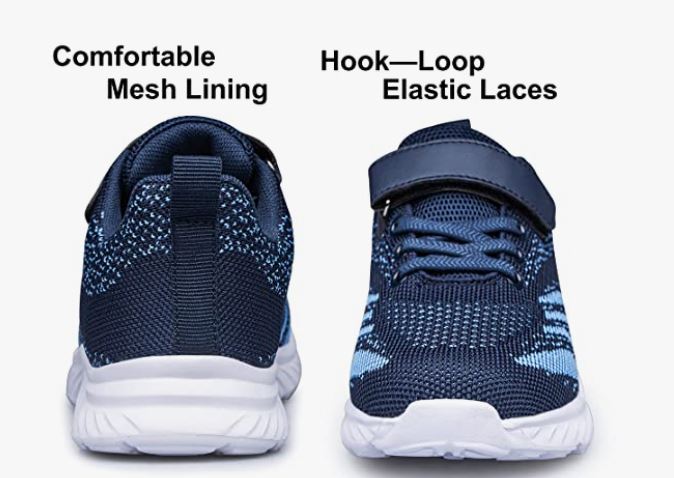 Breathable Athletic Running Walking Tennis Shoes for Toddler/Little Kid/Big Kid