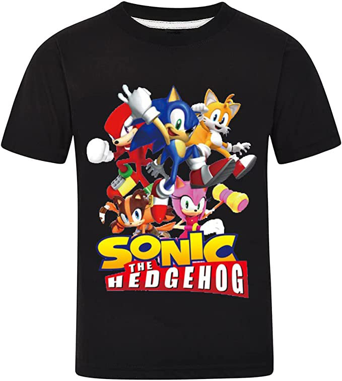 Boys Girls Youth 3D Short Sleeve Cotton Graphic
