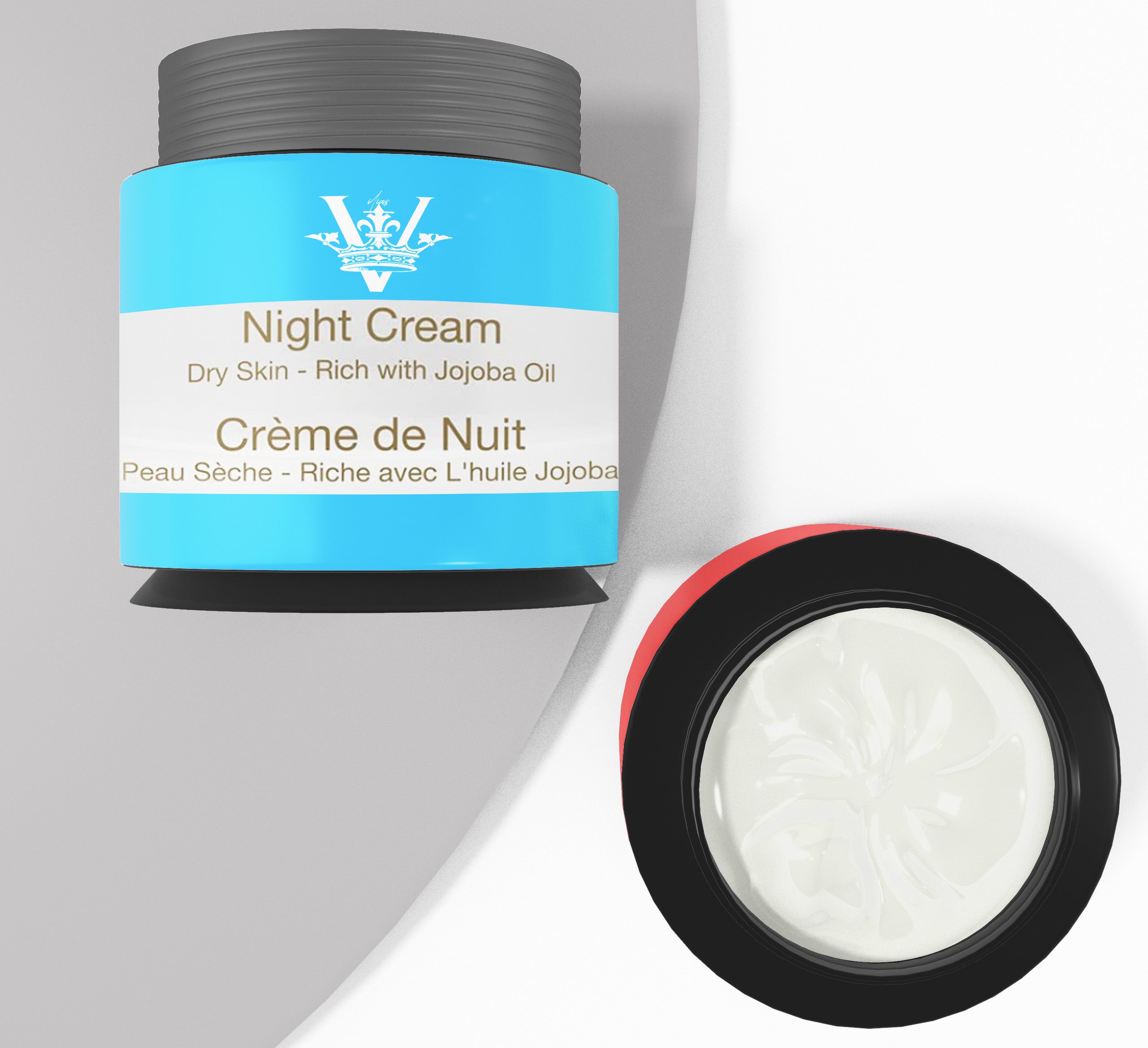 DEAD SEA MINERALS Night Cream RICH WITH JOJOBA OIL 50 ml ENHANCED WITH 100% NATURAL