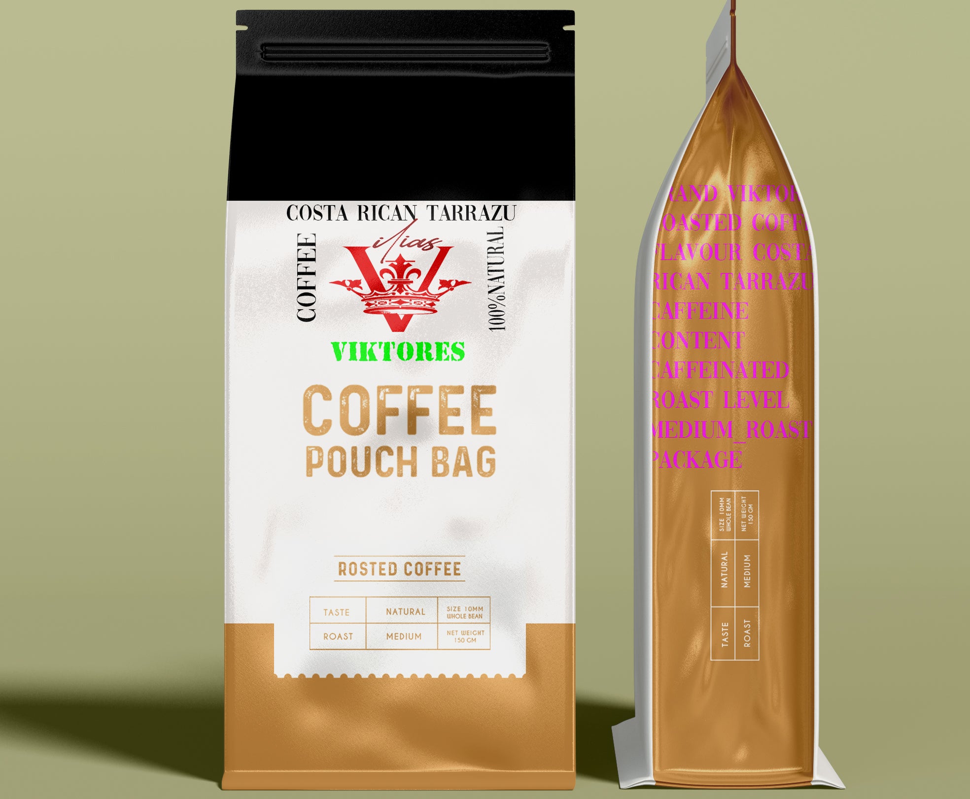 VIKTORES - Costa Rican Tarrazu 100% NATURAL