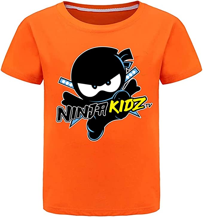 Kids T Shirts Casual Crew Neck Shirt Unisex Short Sleeve Tops Tees 4-13 Years