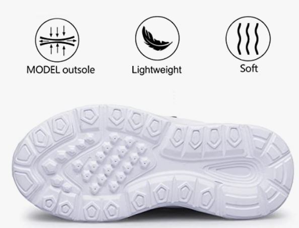 Breathable Athletic Running Walking Tennis Shoes for Toddler/Little Kid/Big Kid
