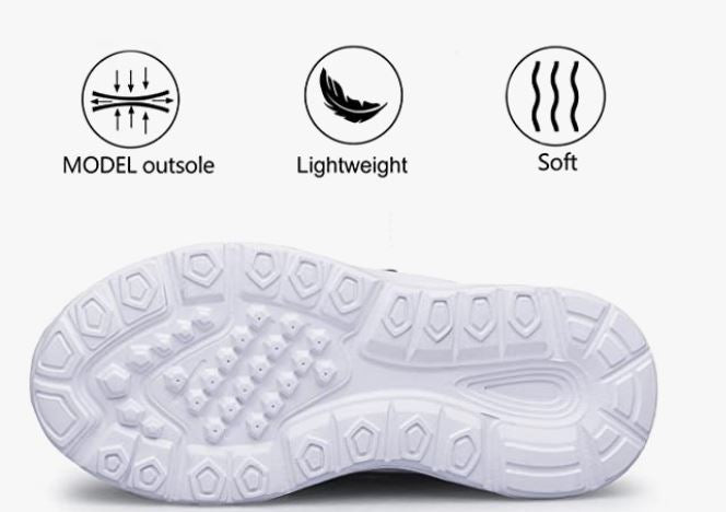 Breathable Athletic Running Walking Tennis Shoes for Toddler/Little Kid/Big Kid