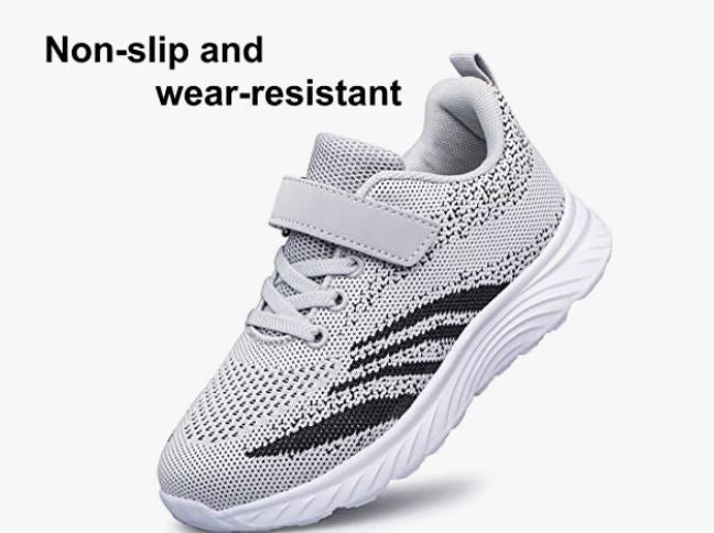Breathable Athletic Running Walking Tennis Shoes for Toddler/Little Kid/Big Kid