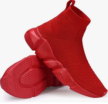 Boys Sock Shoes  Breathable Lightweight Tennis Athletic Running Shoes Kids Sneakers