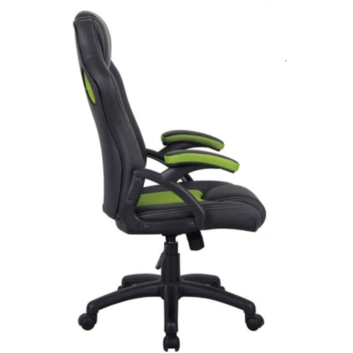 Racing Gaming Chair with Lumbar Support, Swivel High Back Recliner Gamer Desk Chair for Office